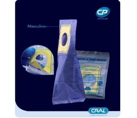 Coletor De Urina Infantil Masculino 100 Ml - 100 Und - Cral